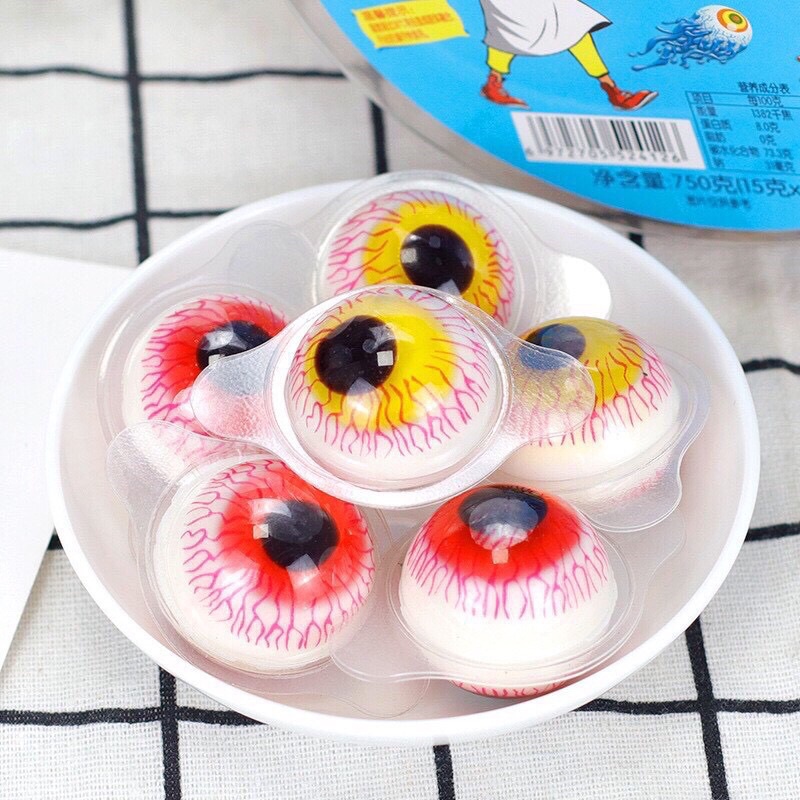 Kẹo mắt(bóng) không nhân 1 chiếc