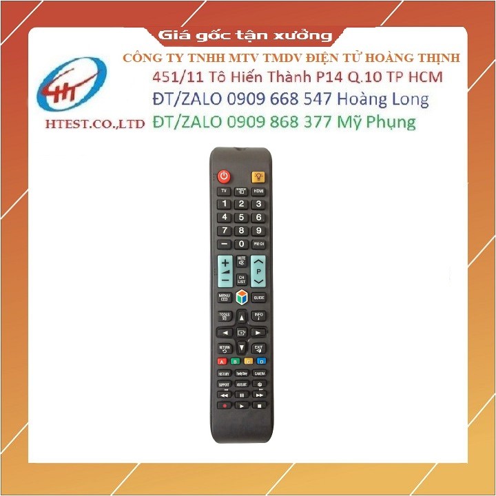 Remote Điều Khiển TV SAMSUNG Smart, TV LED RM-D1078