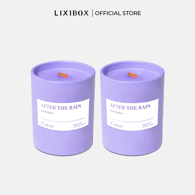 Combo 2 Nến Thơm Coeur 100% Sáp Đậu Nành