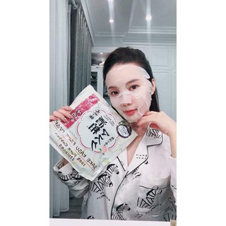 Mặt nạ giấy bã rượu Sake của Nhật