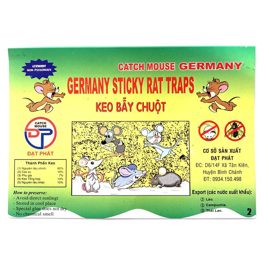 01 Tấm keo siêu dính chuột cao cấp