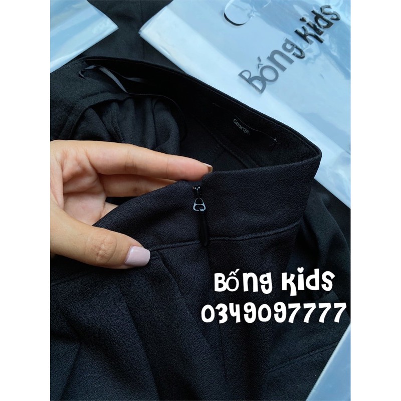 Quần Short Giả Váy Nữ Đen Grg
