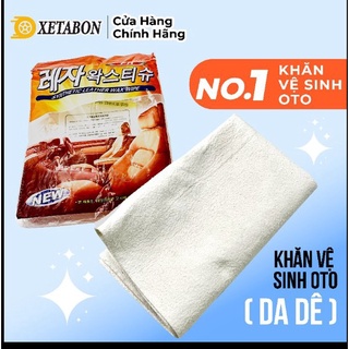 Khăn lau xe ô tô da dê cao cấp - Khăn lau ô tô đa năng cao cấp của hàn quốc