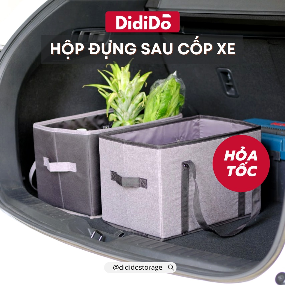 Túi đựng đồ sau cốp xe ô tô, túi đi siêu thị