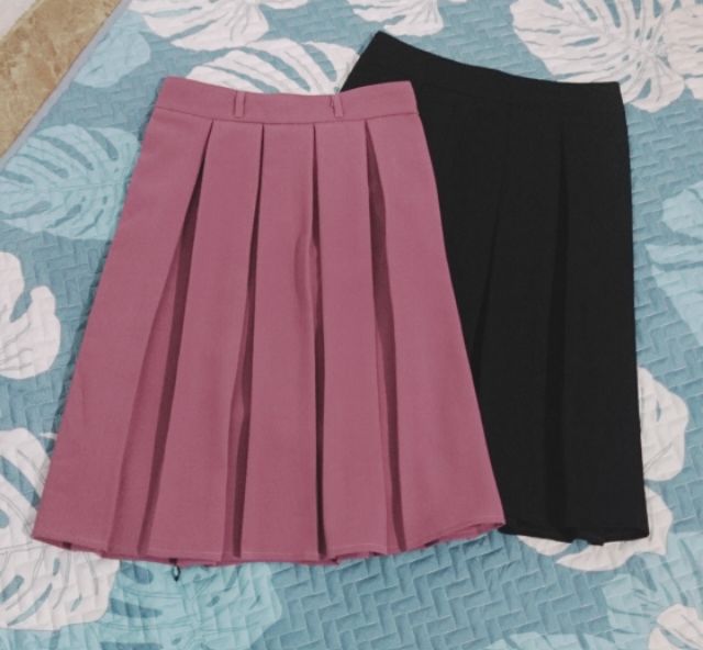 Chân váy xếp ly dáng dài | BigBuy360 - bigbuy360.vn