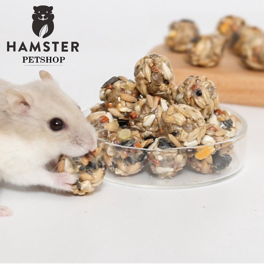 Viên ngũ cốc nhiều vị cho hamster,sóc,chuột lang và thú cưng nhỏ