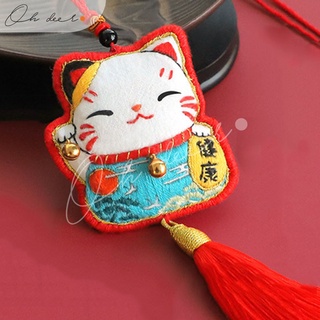 Bộ KIT thêu tay Handmade Mèo may mắn - SỨC KHỎE