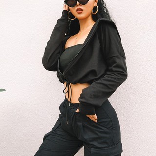  Áo khoác croptop 