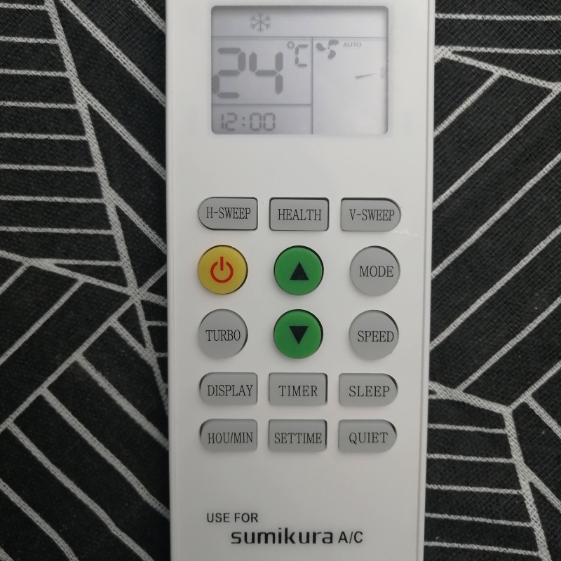 Điều khiển điêu hòa Sumikura Vuông-Remote máy lạnh Sumikura