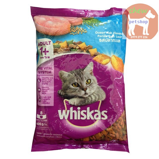 THỨC ĂN CHO MÈO Lớn whiskas 400g