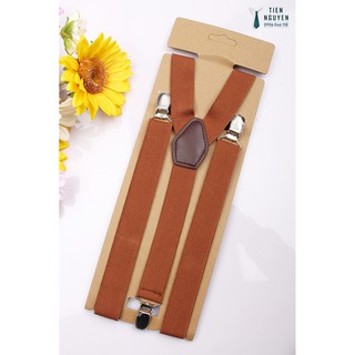 Dây đeo quần nam chữ Y - dây yếm quần nam cao cấp bản 2.5cm chất thun co giãn