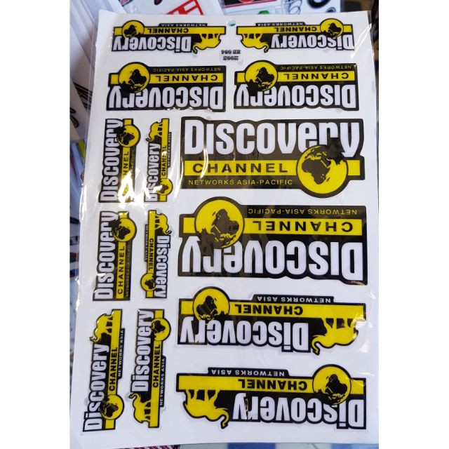 tem dán xe máy nổi discovery #scb