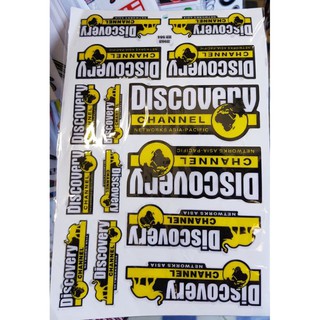 Tem dán xe máy nổi discovery #scb