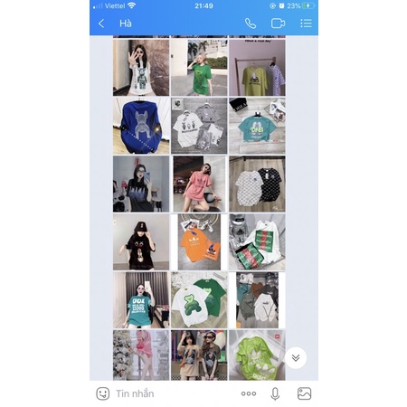 Áo Phông Dáng Thụng Nhiều Mẫu Thanh Lí