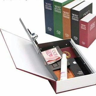 Két sắt đựng tiền hình quyển sách LT