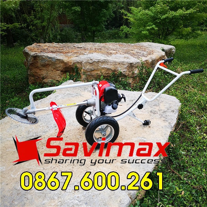 Máy cắt cỏ cho trâu bò có bánh xe đẩy HONDA GX 35