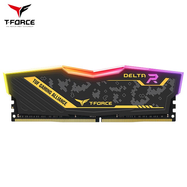 [Mã ELMALLAPR1 giảm 7% đơn 499K] Ram đơn T-Force Delta TUF RGB D4-3200 1x8Gb