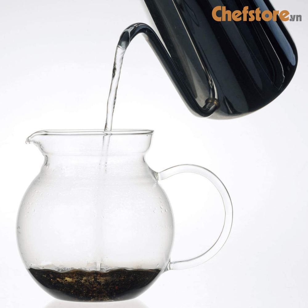 Bình Trà Thủy Tinh Chịu Nhiệt 💥 Bình Thủy Tinh Pha Trà Pha Cà Phê Dung Tích 640 ml IWAKI Thích Hợp Cho Mọi Nhà