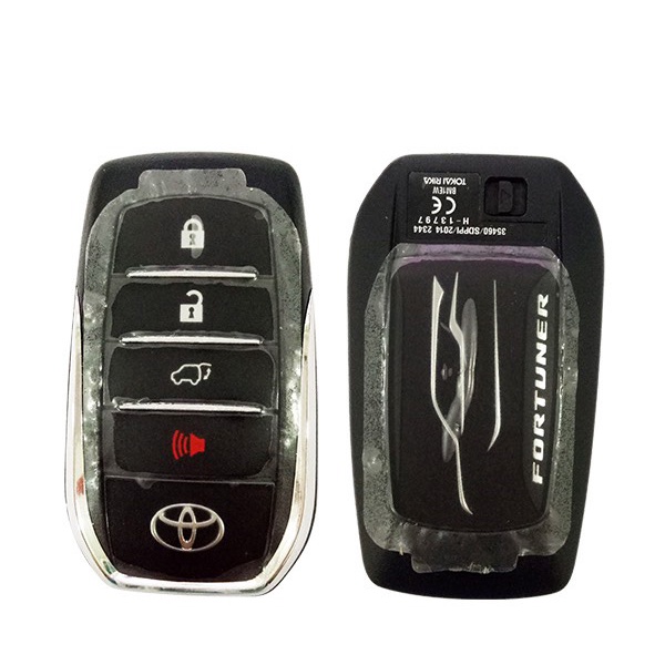 Bao Da Chìa Khóa 4 Nút thông minh xe ô tô toyota Hilux, Land Cruiser, Innova, Prado, Camry, Fortuner, Rav 4