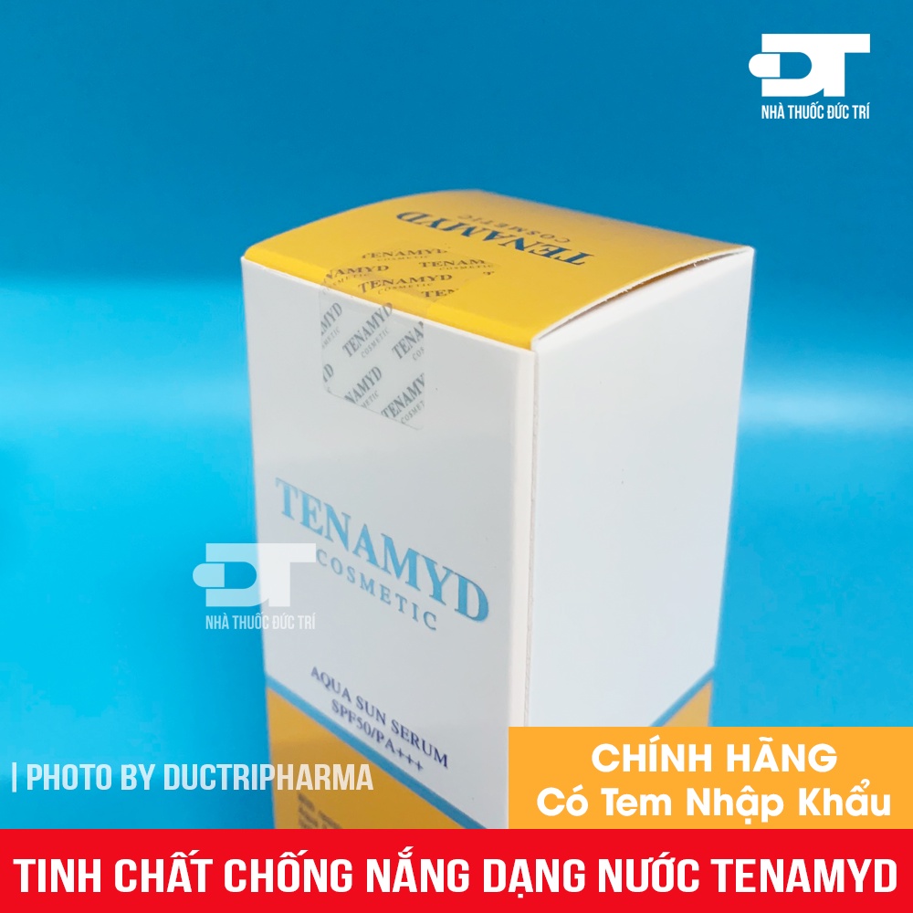 Tinh chất chống nắng dạng nước Aqua Sun Serum SPF50/PA+++ TENAMYD 70ml