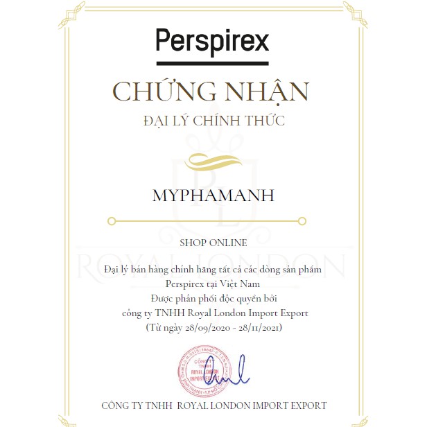 Lăn Khử Mùi Perspirex Cao Cấp - Hàng chính hãng, có tem phụ | BigBuy360 - bigbuy360.vn