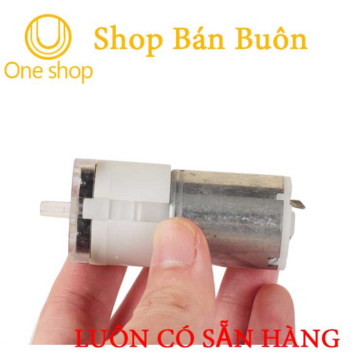 Máy Bơm Hơi Mini Mitsumi chế sục khí bể cá 6-12VDC