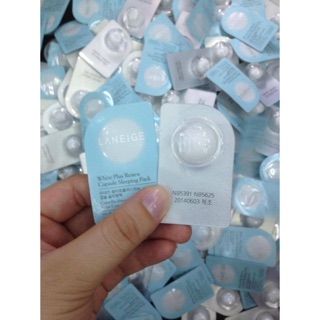 Mặt nạ ngủ dưỡng trắng dạng viên - White Plus Renew Capsule Sleeping Pack