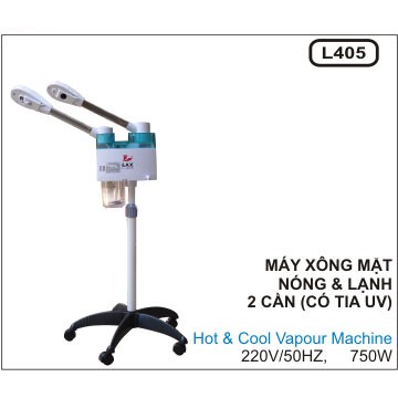 Máy Xông Mặt Nóng và Lạnh 2 cần Lax L405