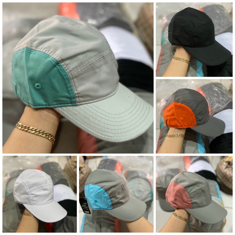 NÓN KẾT COTTON XÁM VÁ 3 MÀU CAO CẤP NAM NỮ