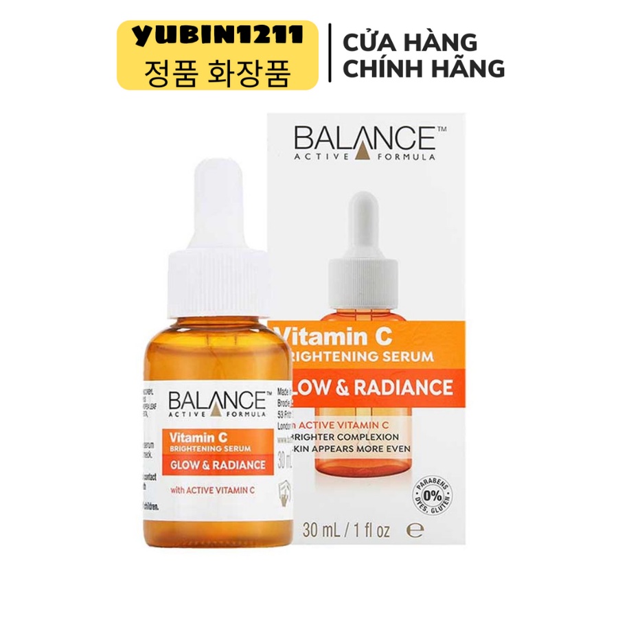 Tinh Chất Dưỡng Trắng Da Balance Active Formula Vitamin C Brightening Serum 30ml