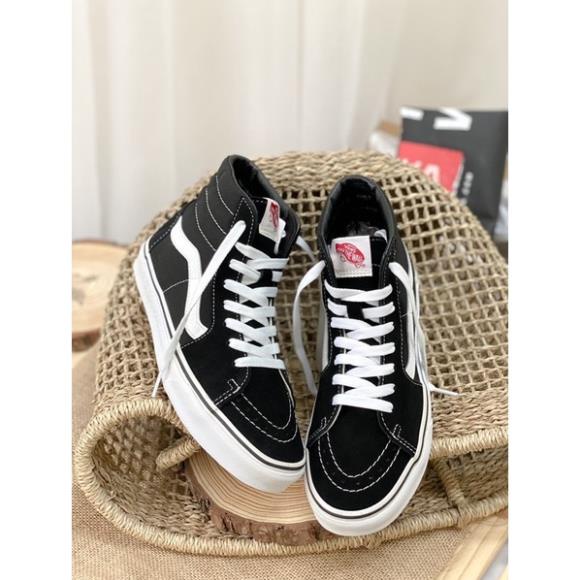 Vans cổ cao sk8, giày vans old skool classic nam nữ CHÍNH HÃNG cao cấp Full box hk5