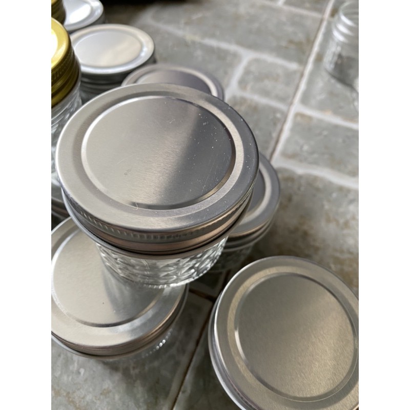 HỦ THUỶ TINH 100ml- MẪU KIM CƯƠNG/ LỌ TRƠN