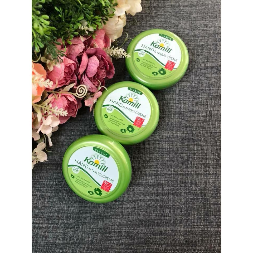 (HÀNG ĐỨC CHÍNH HÃNG TRẦN DŨNG)Kem dưỡng da tay và móng Kamill Hand & Nagel
