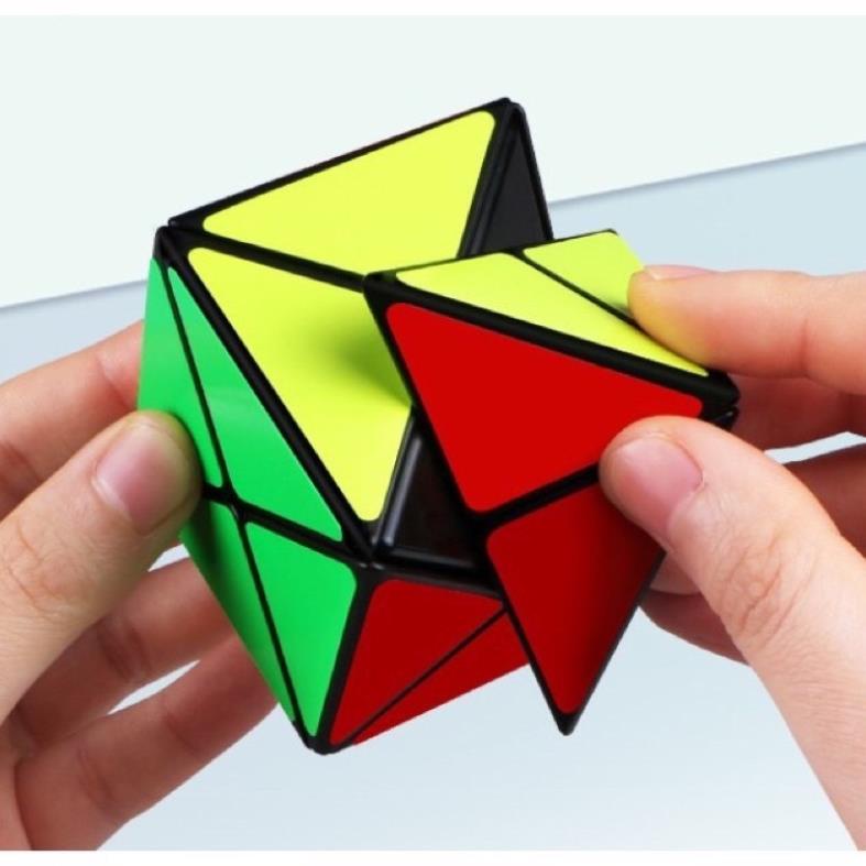 (huyen1010) Rubik Biến Thể QiYi Dino Cube Rubik Qiyi X Dino Skewb Magic Cube