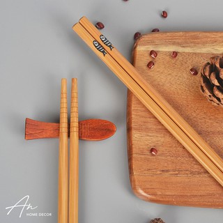 Đũa tre hoạ tiết con cá chữ thăng