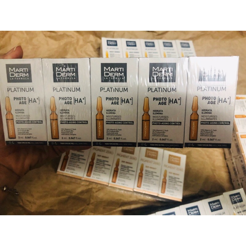 [Bill Authentic] (ỐNG LẺ) Tinh chất Martiderm Photo Age HA/ DSP-Bright/ Night Renew | BigBuy360 - bigbuy360.vn