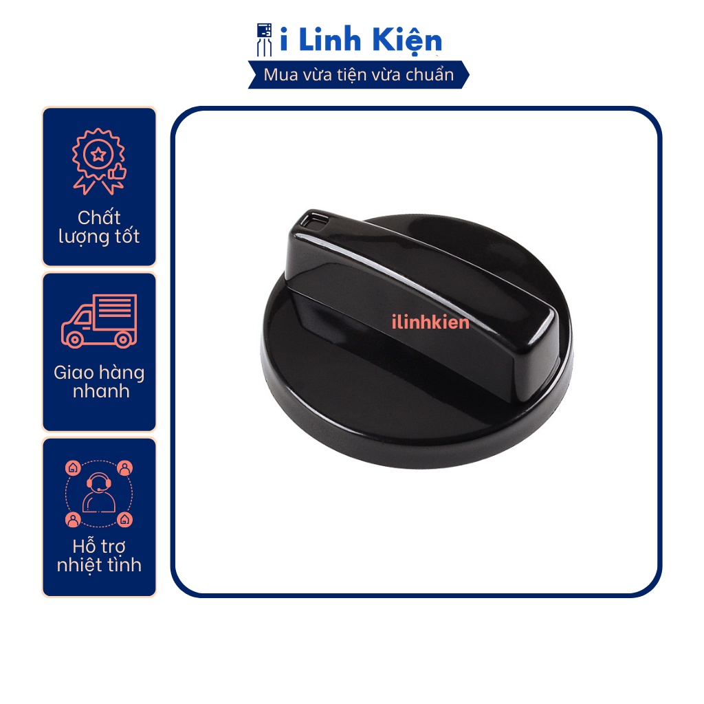 Núm vặn hẹn giờ lò nướng, lò vi sóng lỗ trục tròn, chân cao