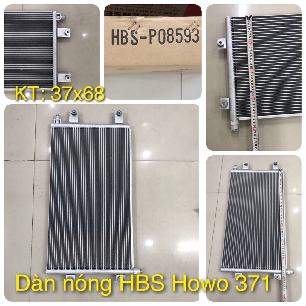 |Vattudienlanhoto| Dàn nóng HBS dòng xe tải HOWO