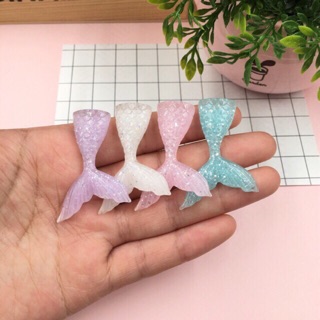 Khuôn đổ resin, epoxy bằng nhựa dẻo hình đuôi cá làm đồ trang sức, đồ trang trí cứng