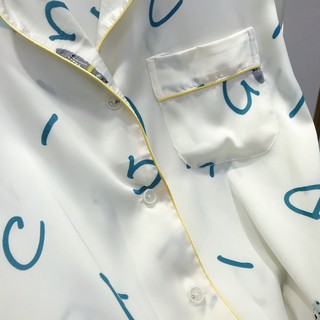 Pijama Lụa Cộc Tay Cao Cấp Y56