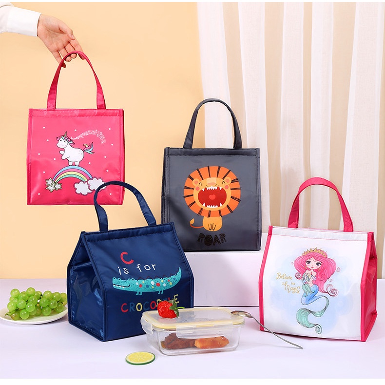 Túi đựng cơm ROAR có lớp lót nhôm giữ nhiệt, chống thấm nước, khả năng trữ thức ăn lớn