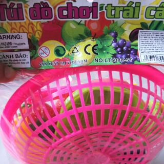 Bộ cắt rau củ trái cây cho bé (Hàng VN)