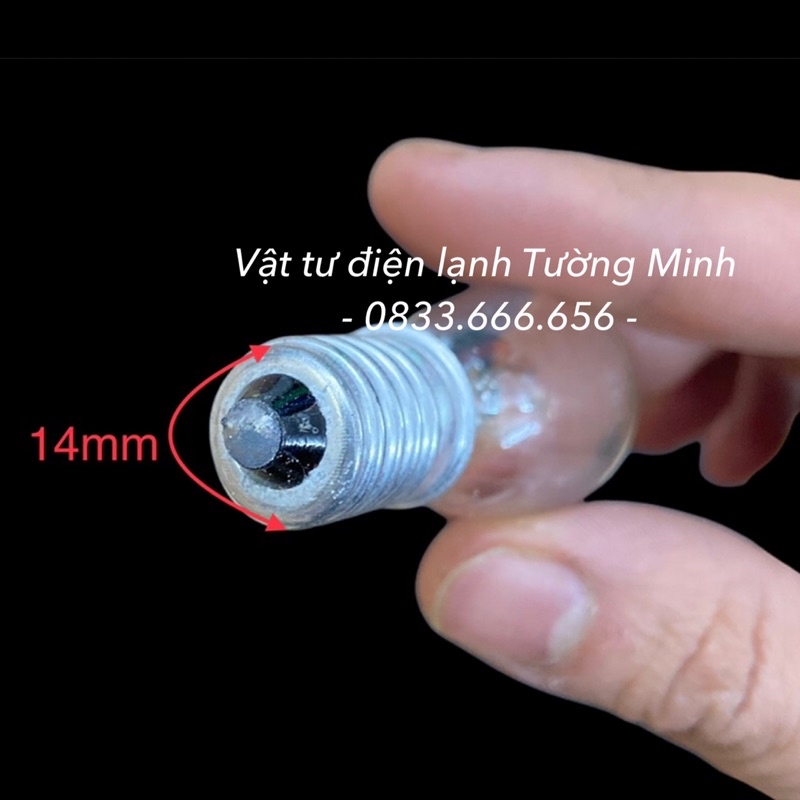Bóng đèn tủ lạnh - Bóng đèn sáng tủ lạnh e12 e14 e17