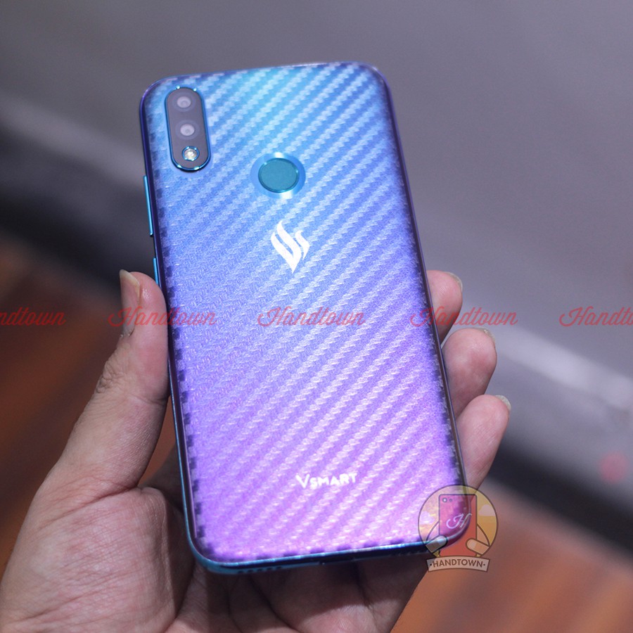 Miếng dán lưng cacbon Vsmart Joy 2 Plus