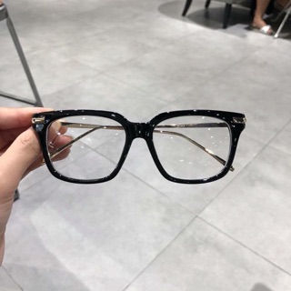 Kính gọng cận viền đen 123
