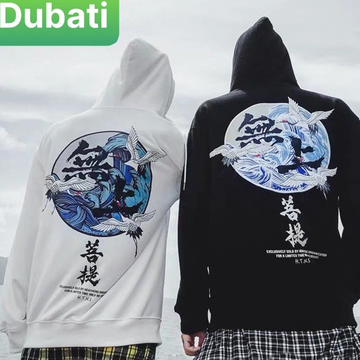 ÁO KHOÁC, ÁO NỈ, ÁO HOODIE NAM NỮ CHỐNG NẮNG NÓNG ĐÔNG HÈ SIÊU HOT HẠC THẦN MAY MẮN - NỈ HẠC - DUBATI FASHION