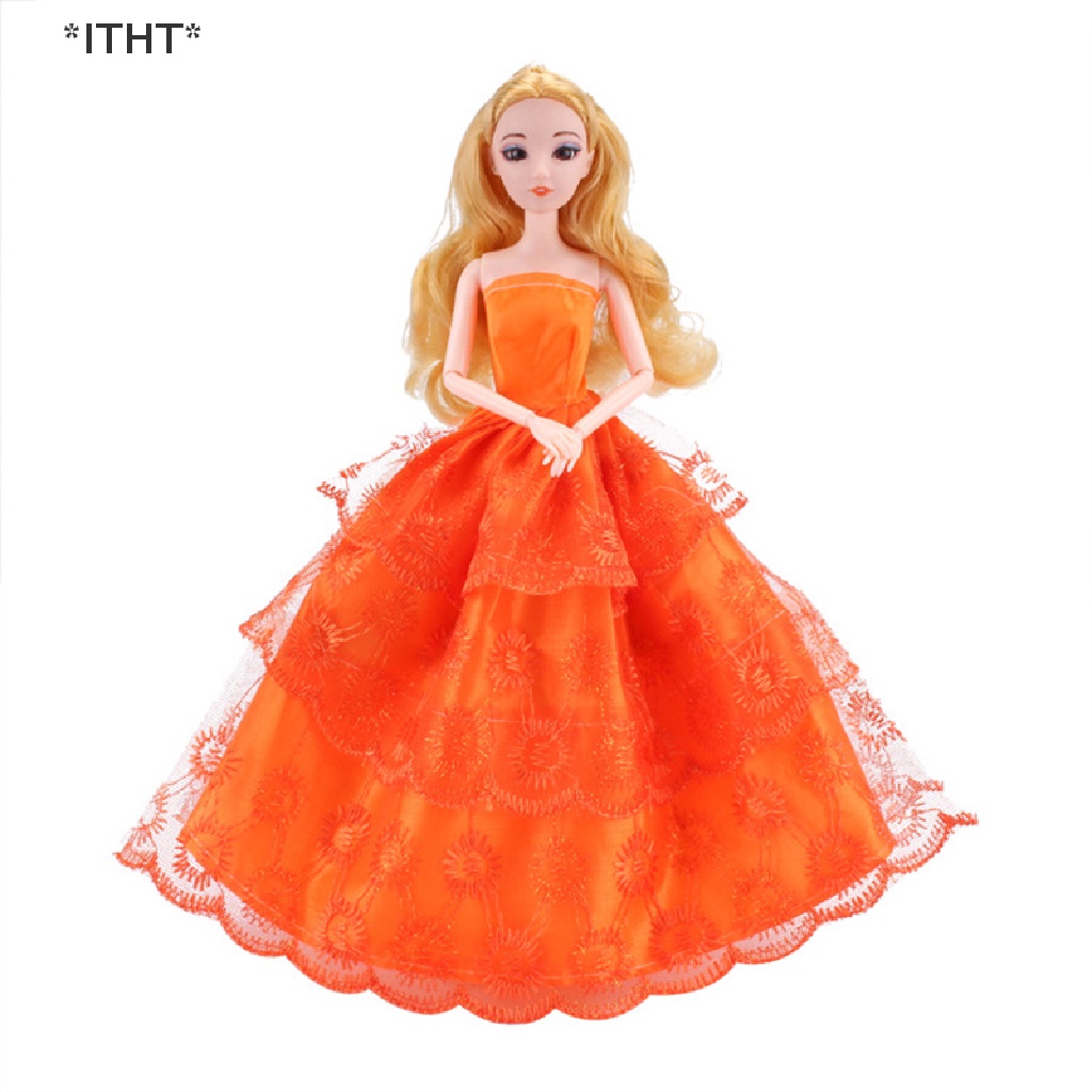 Set 5 Đầm Công Chúa Đồ Chơi Cho Búp Bê 29CM