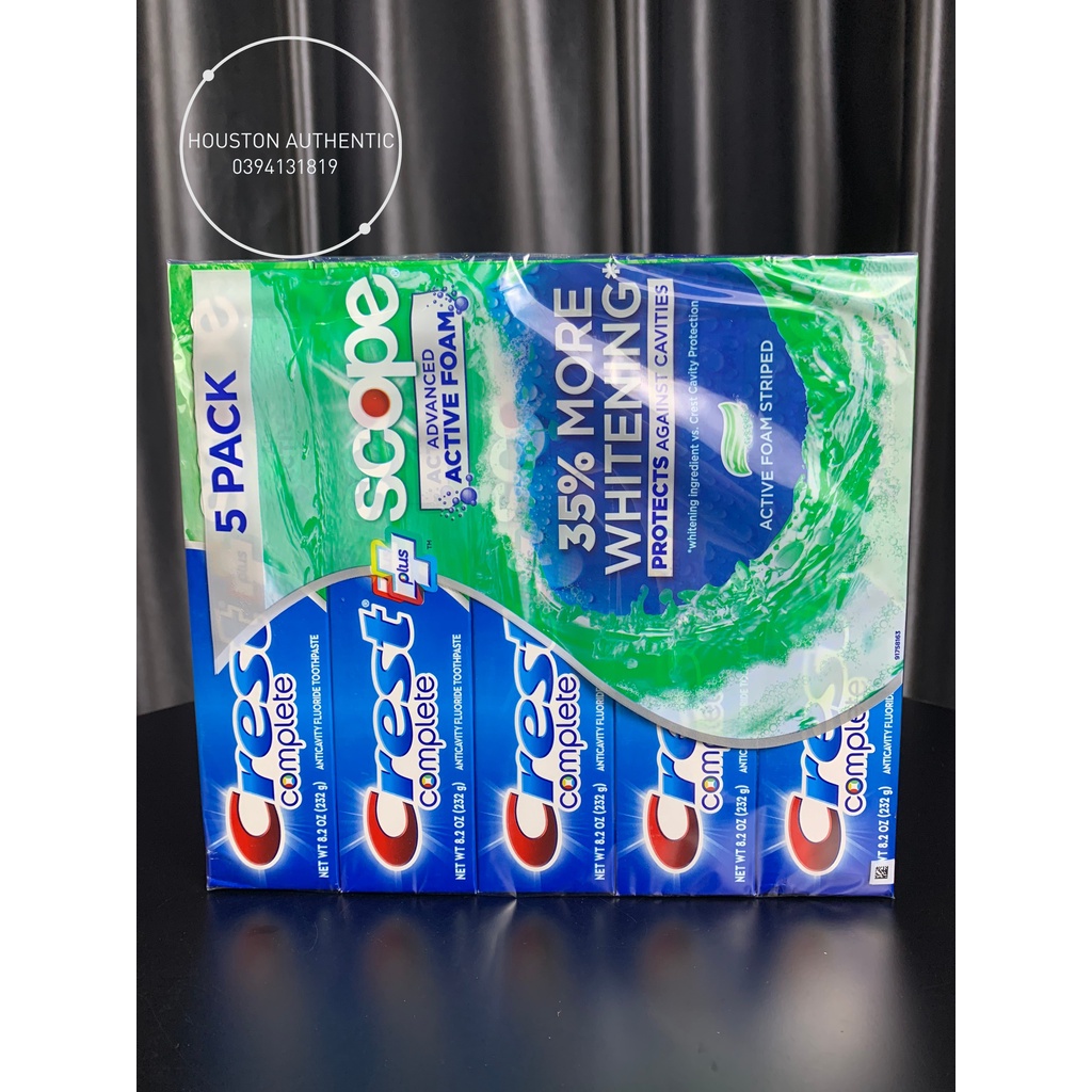 Kem đánh răng Crest Scope Complete Plus _ Live mua hàng tại Mỹ