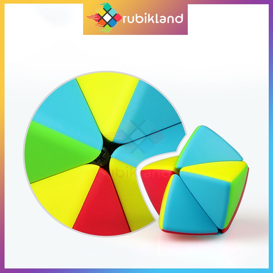 Rubik QiYi Mastermorphix Cube 2x2 MoFangGe Rubic Biến Thể 2 Tầng Đồ Chơi Trí Tuệ Trẻ Em