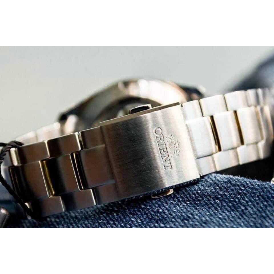 Đồng hồ nam chính hãng Orient RA-AR0001S00C Automatic Small Second Open Heart Demi Gold- Máy cơ tự động - Kính Sapphire